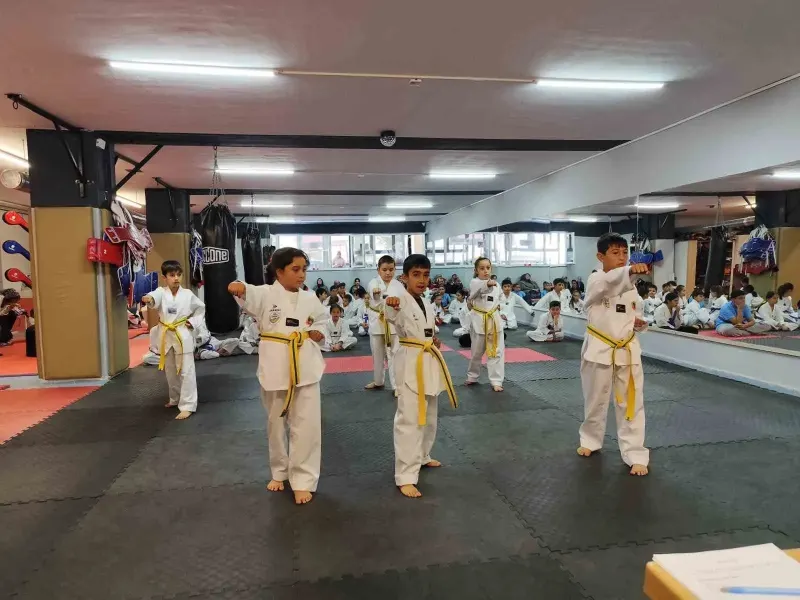 Develi Erva Spor Okullarında Üçüncü Dönem Kuşak Heyecanı