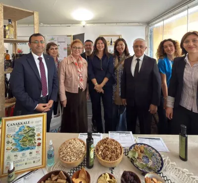 Çanakkale’nin Organik Tarım Ürünleri İtalya’nın Başkenti Roma’da Tanıtıldı