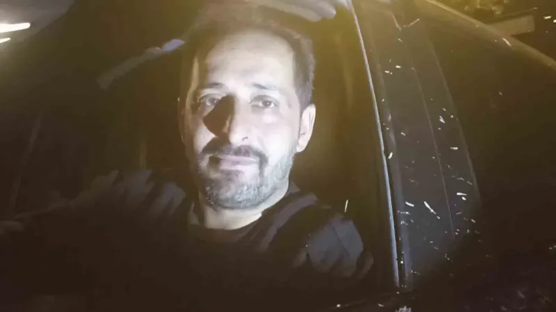 Sivas'ta Sürücü Şehir Merkezine İnen Kurdu Otomobiliyle Takip Etti