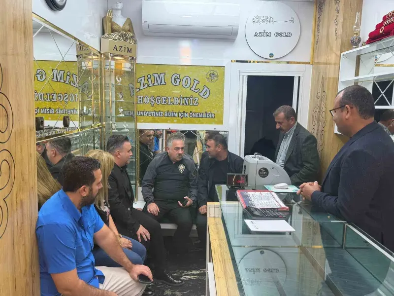 Diyarbakır'da Kurşunlanan Kuyumcuya Emniyet Müdüründen Ziyaret