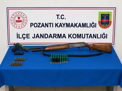 Pozantı'da Jandarma Operasyonu: Çok Sayıda Silah ve Uyuşturucu Ele Geçirildi