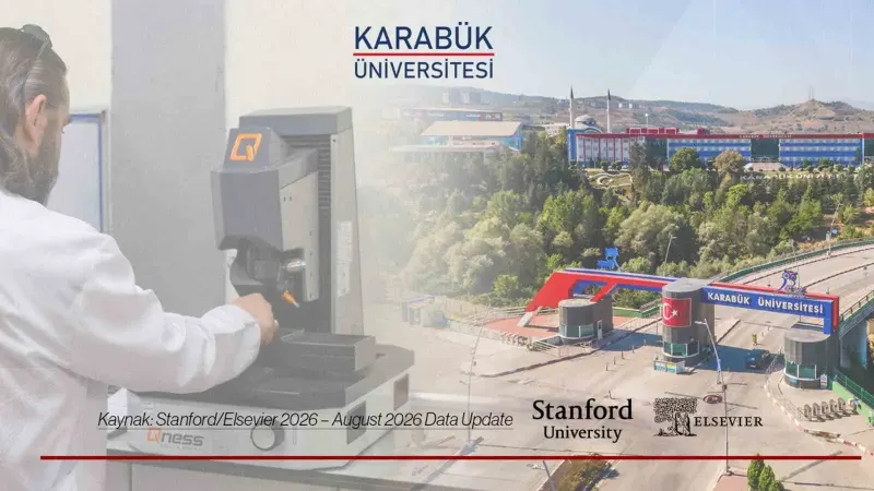 Karabük Üniversitesi Akademisyenlerinden Uluslararası Bilimsel Etki Listelerinde 22 Başarı