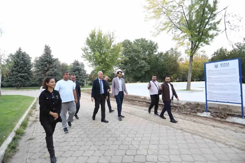 İnegöl'de Gençler İçin Yeni Kaykay ve Paten Parkında Sona Gelindi
