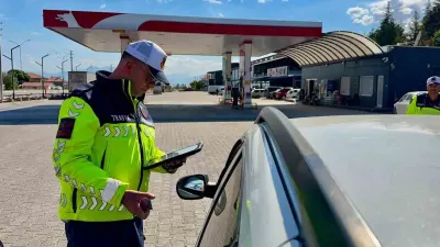 Bolvadin İlçe Jandarma Ekiplerinden Kesintisiz Trafik Denetimi