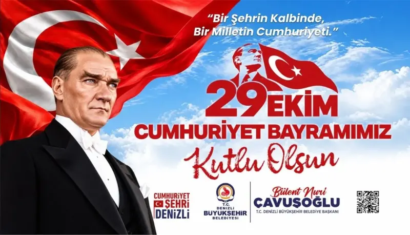 Denizli'de Cumhuriyet'in 103. Yıl Dönümü Dolu Dolu Kutlanacak