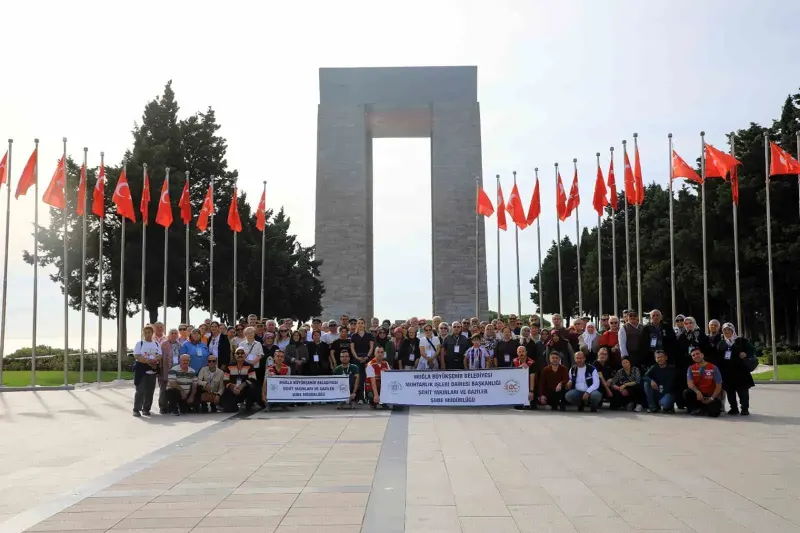 Muğla'dan Çanakkale'ye Anlamlı Yolculuk