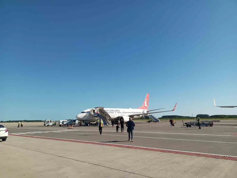 Samsun Çarşamba Havalimanı Yılın İlk Dokuz Ayında Milyonlarca Yolcuyu Ağırladı