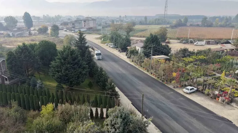 Düzce Belediyesi Tarafından Yapılan Çalışmalarla Kentte 55 Bin Ton Asfalt Serildi