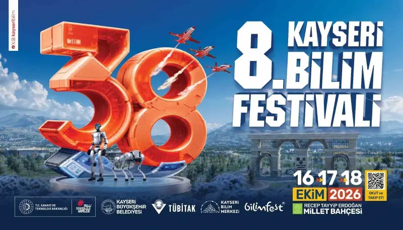 Kayseri Bilimfest Havacılık Gösterileriyle Kapılarını Açmaya Hazırlanıyor