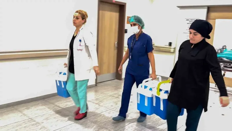 Erzurum Şehir Hastanesi’nde Bağışlanan Organlar Üç Farklı Şehirdeki Hastalara Can Oldu