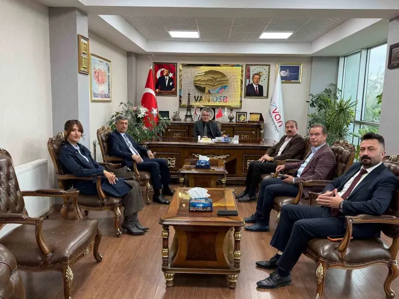 Van Organize Sanayi Bölgesinde İş Dünyasından Geniş Katılımlı Ziyaret