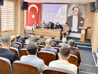 Adıyaman Tut İlçesinde Kapsamlı Okul Güvenliği Toplantısı Düzenlendi