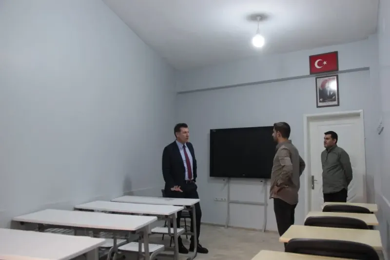 Cizre Halk Eğitimi Merkezinde Kurslar Yerinde İncelendi