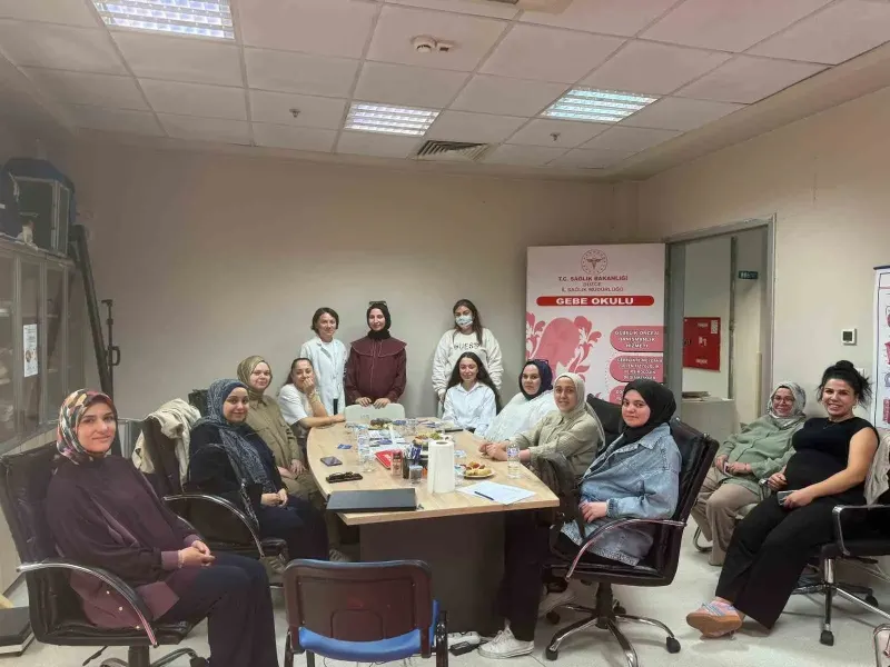 Düzce'de Anne Adaylarına Normal Doğum ve Emzirme Eğitimi Verildi