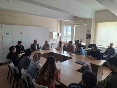 Sarıgöl İlçe Milli Eğitim Müdüründen Liseye Ziyaret