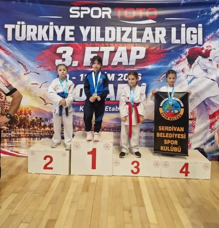 Kartepe Belediyespor Karate Takımı Final Müsabakalarında 18 Madalya Kazandı