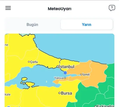 Kocaeli İçin Meteorolojik Uyarı: Sağanak ve Gök Gürültülü Yağış Geliyor