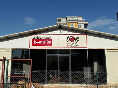 Toplum Gönüllüleri Vakfı Deprem Bölgesindeki İkinci Merkezini Adıyaman'da Hizmete Açtı