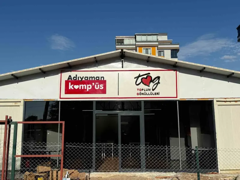 Toplum Gönüllüleri Vakfı Deprem Bölgesindeki İkinci Merkezini Adıyaman'da Hizmete Açtı