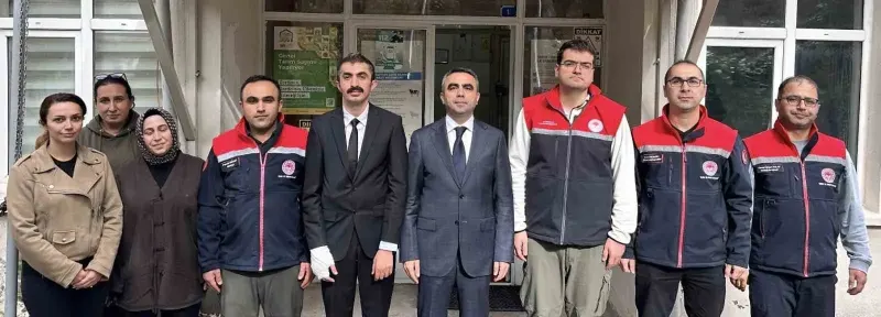 Erzurum İl Tarım Müdürü Kenger Şenkaya Ve Olur İlçelerinde İncelemelerde Bulundu