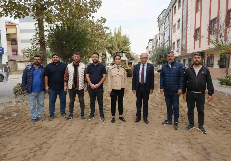 Turgutlu Kervan Yolu Projesinde İlk Kazma Vuruldu