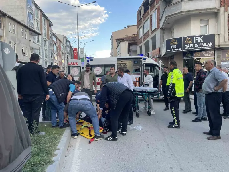 Samsun'da Otomobilin Çarptığı Yaya Ağır Yaralandı
