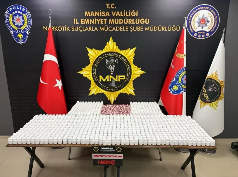 Manisa Merkezli Narkotik Operasyonunda On Binlerce Hap Yakalandı